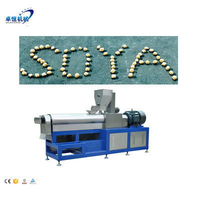 Protein Textured Food Production Line Making Machine for Soya Chunks Food in Food