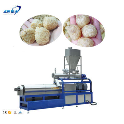 Protein Textured Food Production Line Making Machine for Soya Chunks Food in Food
