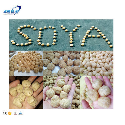 Protein Textured Food Production Line Making Machine for Soya Chunks Food in Food