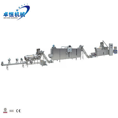 35kw Multi-function Breakfast Cereal Corn Flakes Puff Snack Food Production Line Extruder