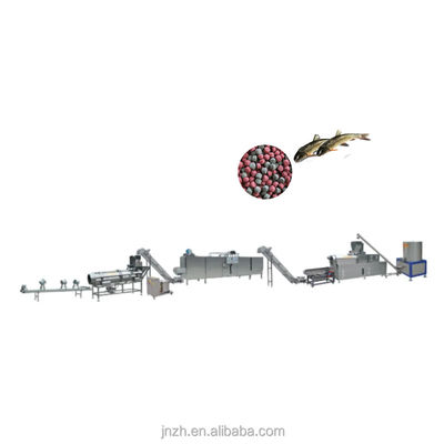 Advanced Automatic Compact Carp Shrimp Fish Feed Making Machine for Space-Saving Operations