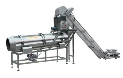 Complete Corn Wheat Chips Flakes Puff Snack Food Production Line Extruder Making Processing Machine