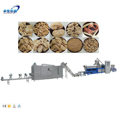 Soya Chunks Making Machines with CE Certification and Stainless Steel 201 Material