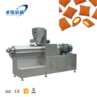 23*3*3m Twin Screw Extruder Puffed Corn Rice Puffing Chips Snacks Food Making Machine