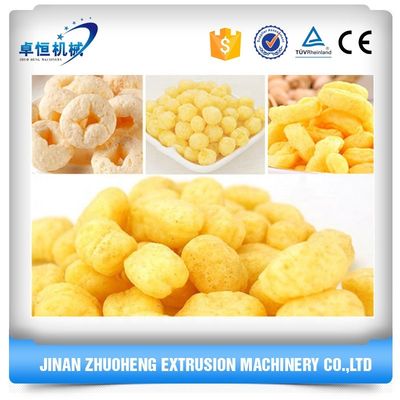 23*3*3m Twin Screw Extruder Puffed Corn Rice Puffing Chips Snacks Food Making Machine