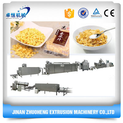 Cornflex Extruder Made of Food Grade Stainless Steel and Equipped with Heating Pipes