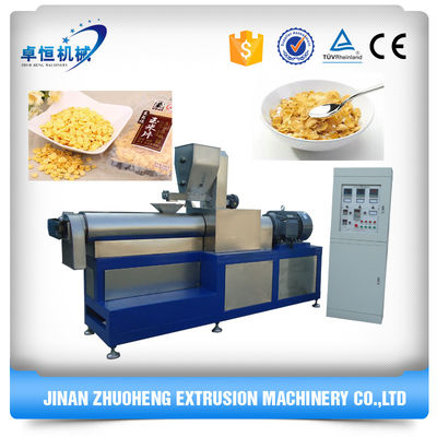 Cornflex Extruder Made of Food Grade Stainless Steel and Equipped with Heating Pipes
