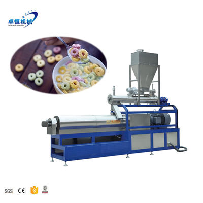 Corn Flakes Manufacturing Plant And Breakfast Cereal Extruder Machine