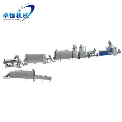 Corn Flakes Breakfast Cereal Making Machine with Provided Video Outgoing-Inspection