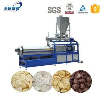 Corn Flakes Breakfast Cereal Making Machine with Provided Video Outgoing-Inspection
