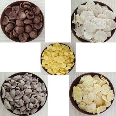 Corn Flakes Breakfast Cereal Making Machine with Provided Video Outgoing-Inspection