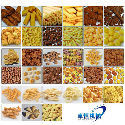 Corn Flakes Breakfast Cereal Making Machine with Provided Video Outgoing-Inspection