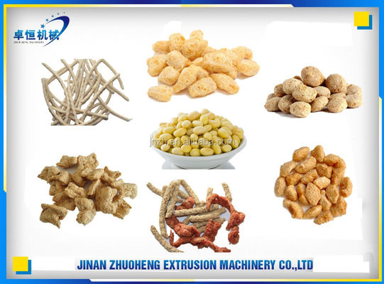 Customized Voltage TVP Making Machine for Textured Soya Protein Chunks Processing