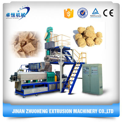 Customized Voltage TVP Making Machine for Textured Soya Protein Chunks Processing