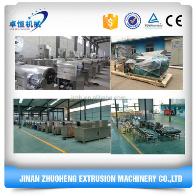 Customized Voltage TVP Making Machine for Textured Soya Protein Chunks Processing