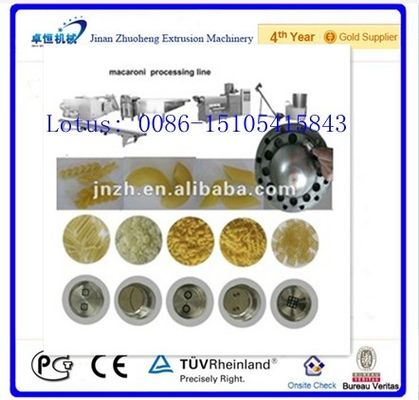 Convenient Spaghetti Macaroni Pasta Making with Multi-Function Single Screw Extruder