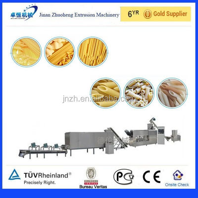 Convenient Spaghetti Macaroni Pasta Making with Multi-Function Single Screw Extruder