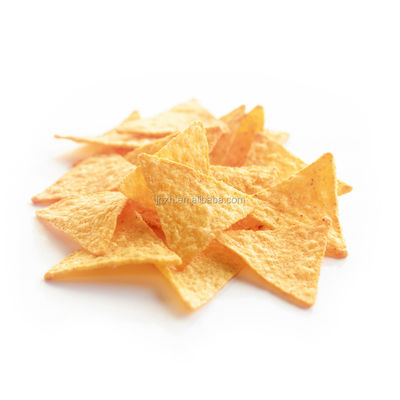 250kg/h Stainless Steel Fried Nacho Corn Chips Snack Food Production Line for Food