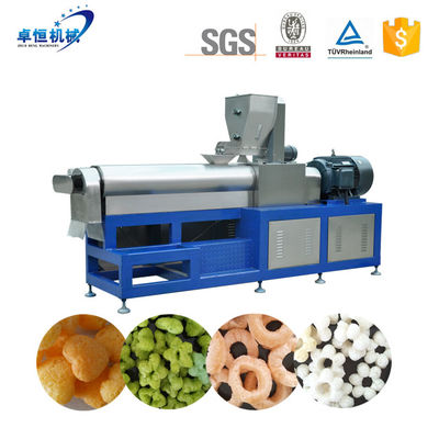 Puffed Corn Snacks Making Machine Automatic Extruder with Bearing Core Components