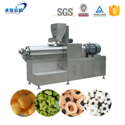 Puffed Corn Snacks Making Machine Automatic Extruder with Bearing Core Components