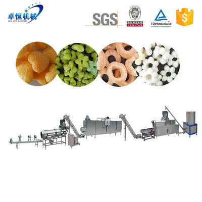 Puffed Corn Snacks Making Machine Automatic Extruder with Bearing Core Components
