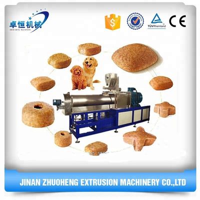 Twin Screw Extruder Pet Food Drying Equipment Processing Line for Customer Requirements