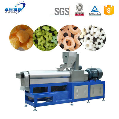 Automatic Puffy Corn Snacks Extruder Machinery for Inflating Ring Shape Chees Ball Food