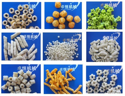Customizable Grain Flour Snacks Food Making Processing Extruder Machine for Food