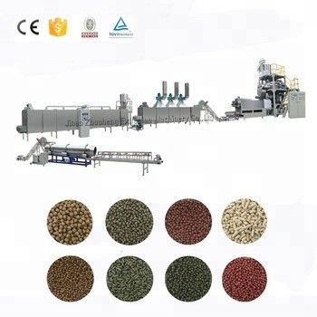 Screw Core Components Floating Sinking Catfish Trout Fish Feed Making Processing Line