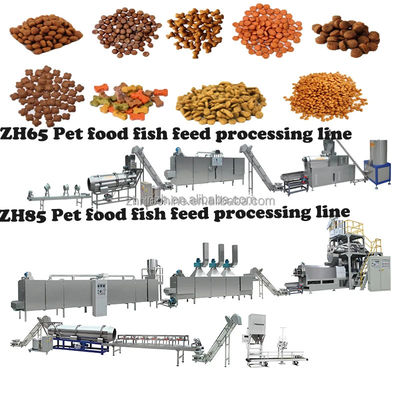 Screw Core Components Floating Sinking Catfish Trout Fish Feed Making Processing Line