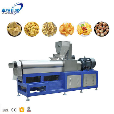 Stainless Steel Double Screw Fried Snack Extrusion Machine for Doritos Tortilla Corn Chips