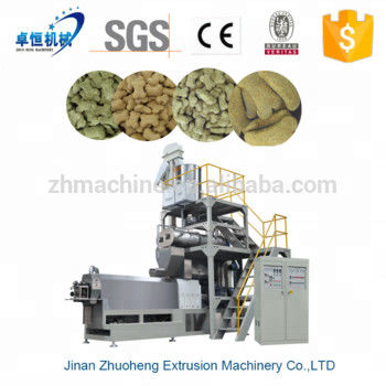 Max. Capacity 120-150/250-300/500/1000-1200kg/h Multifunctional Pet Food Making Machine