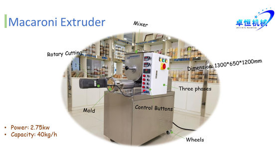 Advanced Technology and SIMENS Motor Work Together in Automatic Pasta Making Machine