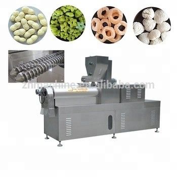 Zhuoheng High Productivity Corn Puffs Rice Puffing Snack Production Machine Extruder