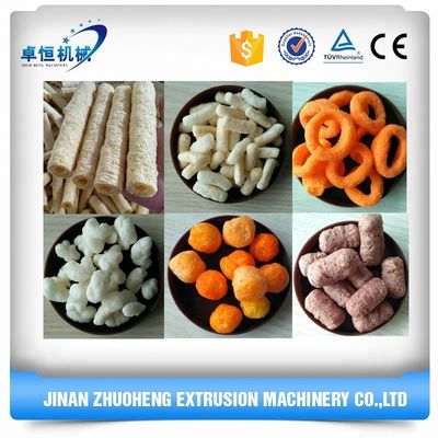 Good Customized Small Puff Corn Snack Food Extruder Making Machine for Easy Operation