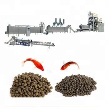 Siemens Energy Saving Automatic Pet Dog Food Fish Feeding Machine Fish Feed Pellet Manufacturing Machines