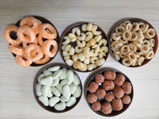 Good Customized Small Puff Corn Snack Food Extruder Making Machine for Easy Operation