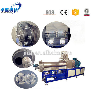 automatic floating fish feed pellet making machine Double screws extruder with best