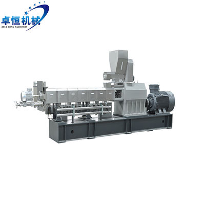 Double Screws Extruder 23*3*3m Pet Food Making Machine for Floating Fish Feed Pellets