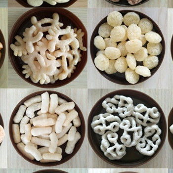 3000 KG Industrial Crispy Puffed Corn Chips Snacks Making Machine for Food Plant