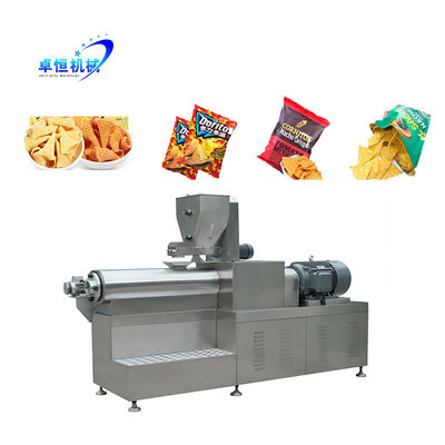 Nachos Tortilla Doritos Corn Chips Fried Snack Food Making Machine Processing Line