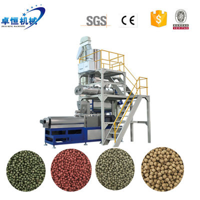 1t/h 2t/h Slivery Dog Floating Fish Feed Extruder Machine Fish Food Pellet Machine