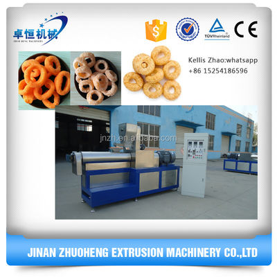 Flavored Rings Snacks Production Line For Volume Snack Production