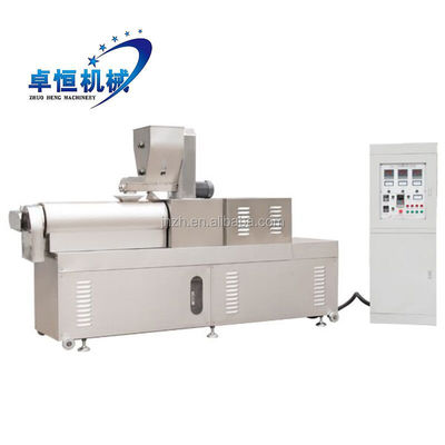 ABB Relay Powered Puffed Snacks Chips Food Making Machine With Video Outgoing Inspection
