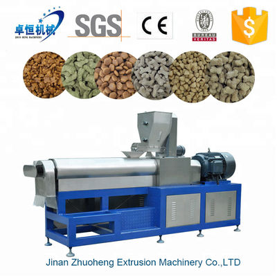 Customized Voltage Dry and Wet Type Dog Pet Food Extruder Making Machine for Best Sellin