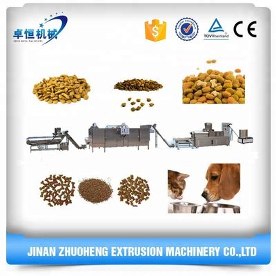 Customized Large Capacity Automatic Dry Pet Dog Food Processing Production Line Machines