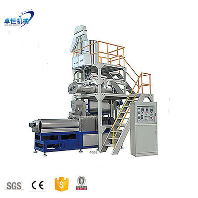 Motor 35kw Industrial Dry Pet Dog Food Sinking Floating Fish Feed Extruder Mixer Making Processing Machine