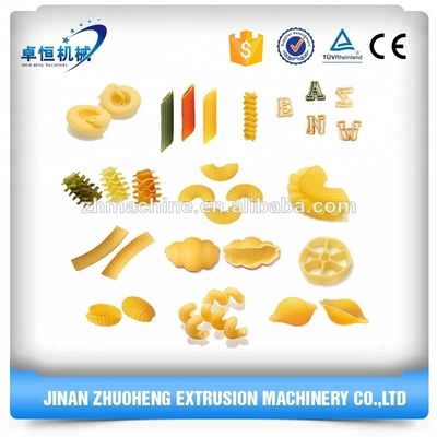 accuracy Multi-Function Spiral Surface Macaroni Pasta Making Machine Production Line