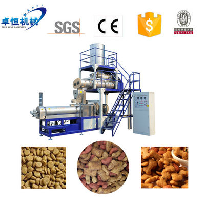 25*3*3m Automatic Pet Food Processing Machine for Dry Extruded Dog Food Production Line