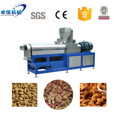 Automatic PLC Controlled Full Production Line for Dry Dog Pet Food Processing Machine